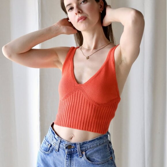 Rita Row Francoise Knit Tank in Red (BNWT) - Picture 4 of 14